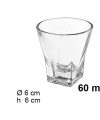 Pack 72 VASOS CHUPITOS MOD MARGARITA 60ML