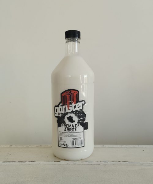 Pack 1 Bidón 3L /  Gánster LICOR CREMA ARROZ 17%