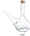 PACK 6 PORRONES  CRISTAL RUSTIC T/CORCHO 1L