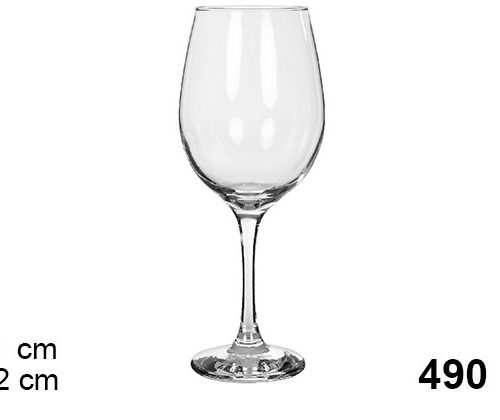Pack 12 Copas Cristal Vino / Agua Mod Barone 49cl