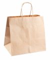 Pack 250 Bolsas  PAPEL KRAFT c/ asas 80grs / Medidas 26x17x24 cm