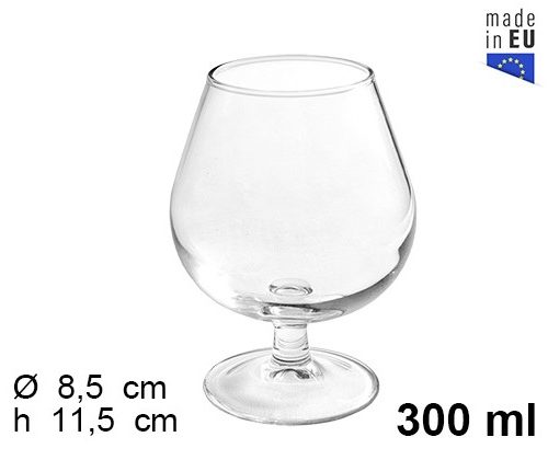 Pack 12 Copas Coñac 30cl