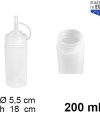 Pack 12 Botes Salsas Boca Ancha 200ml
