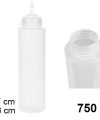 Pack 6 Botes Salsa Boca Ancha 750ml