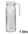 Pack 12 Jarras Cristal Refrescos 1.L / Medidas 24x12x8.5cm