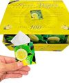 Pack 100 Toallitas Refrescantes Limón para Manos – Sobres Individuales