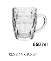 Pack 24 Jarras Cristal Beer / Tanque 550ml