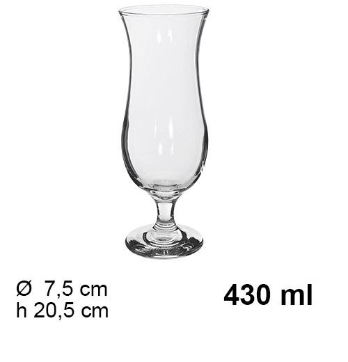 Pack  24  Copas Cristal Beer 430ml