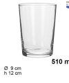 Pack  12 Vasos Cristal Maxi 510ml