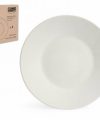 Pack 6 Platos Llanos Mod Ivory  28cm