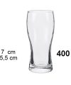 Pack 48 Vasos Cristal Mod Cerveza & Beer 400ml /Medida 15.5x7x7cm