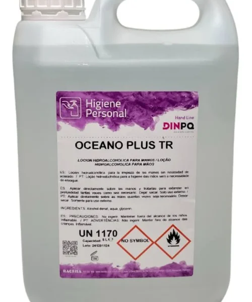 Pack 1 Bidón 5L /  OCEANO  PLUS TR – Loción Desinfectante Hidroalcohólica