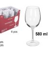 Pack 24 Copas Cristal Mod Vintia &Vino Enología 58cl / Medidas 23x9cm