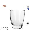 Pack 30 Vasos Cristal Whisky Mod Viv 380ml / Medidas 11x9x9cm