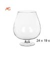 Pack 4 Copazos Cristal Mod Napoleón 24cm / Medidas 24x19cm