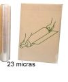 Pack 6 Bobinas Film Estirable 23 micras 2 KILOS  Natural/ Medidas 50x8.5x8.5cm