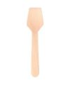 Pack 100 Cucharas Madera 11cm Desechables Madera/Bambú Biodegradable
