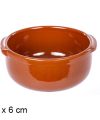 Pack 14 Cocotte Color atural 13cm / Medidas15x13.5x6cm