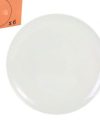 Pack 6 Platos Porcelana Blanca  PIZZA 32.5cm / Mónaco