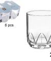 Pack 48 Vasos Cristal Mod Stia 200ml / Medidas 8,5x7cm