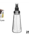 Pack 12 Aceiteras & Vinajeras Mod Milan Spray 250 ml./ Medidas 20x7x7cm