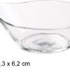 Pack 72 Bowl Vidrio Redondo c/pico Medidas 13x12.3x6.2 cm