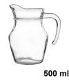 Pack 24 Jarras Cristal Refrescos 500ml / Medidas  13x14.5x10cm