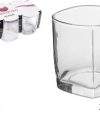 Pack 48 Vasos Cristal Mod Alpine 300 ml / Medidas 8,7x8x8cm