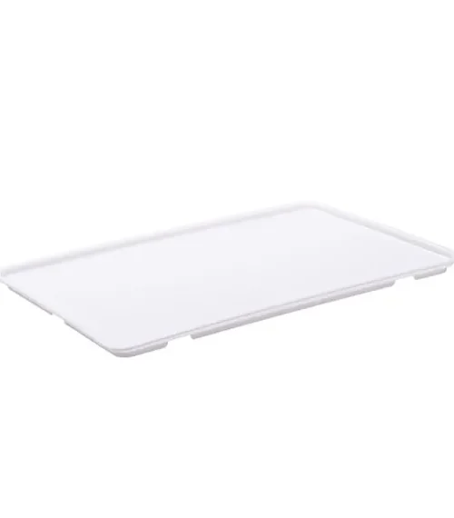 Pack 1 Tapa Plástico ARAVEN / Caja massa Pizza Med 60x40cm