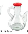 Pack 6 Aceiteras & Arcuza 1/4 L c/Tapón Plást. Surt/ Medidas 11.5x13.5x9.5cm