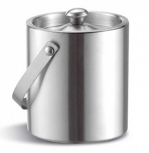 Cubitera  Acero Inoxidable ISOTERMICA 3L c/ Pinza Acero