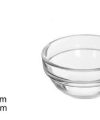 Pack 108 Bowl Cristal Aperitivos / Medidas 7.5cm x3cm