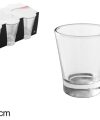 Pack 144 Vasos Cristal Cortado 85 ml / Medidas 6x6x7cm