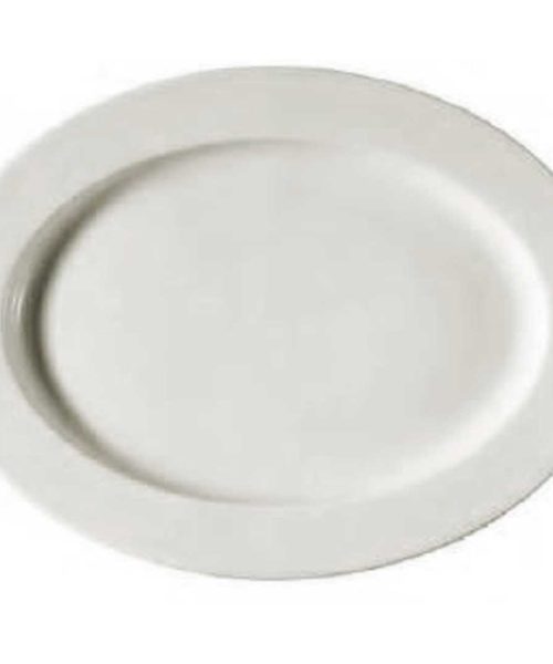 Pack 6 Fuentes Oval 32 cm/ Kutahya Porselen Vajilla Porcelana Élite Alumínica