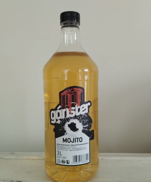 Pack 1 Bidón 3L / Gánster MOJITO  15% / Concentrado