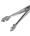 Pack 12 Pinzas Hielo Acero Inoxidable / Medidas 18cm