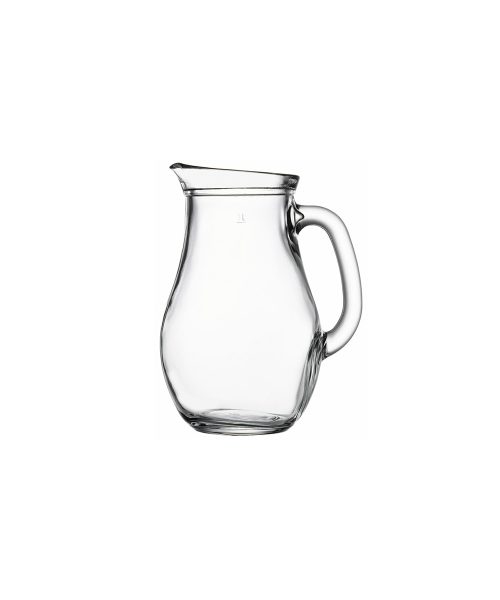 Pack 6 Jarras  Vidrio Mod BISTRO -500ml / Altura 163.5mm