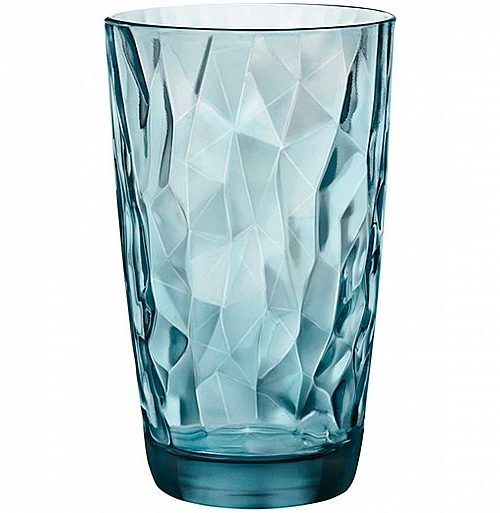 Pack 12 Vasos Cristal Ocean Blue -470 ml / Altura 14,3cm