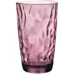 Pack 12 Vasos Cristal Rock Púrpura -470 ml / Altura 14.3cm