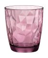 Pack 12 Vasos Cristal Rock Púrpura -390 ml / Altura 10cm