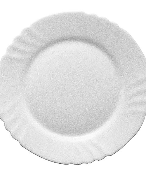 Pack 36 Platos Llanos Mod Bormioli Vajilla Vidrio Ebro- Ø 23 cm