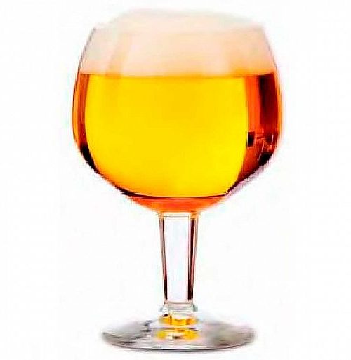 Pack 12 Copas Cristal  Service Cerveza Grand - 410ml / Altura 15cm