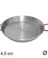 Pack 6  Paellas Pulida 38 cm / Medidas 38x50x4.5cm