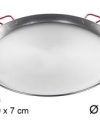 Pack 2 Paellas Pulida 90 cm / Medidas 110x110x7cm