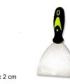 Pack 12 Espátulas  Acero Planchas Chef 13cm / Medidas 22x13x2cm