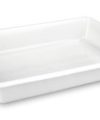 Bateas &Cubetas Rectangular Encajable BLANCA N1 / Medidas 30x20cm