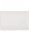 Pack 24 Fuentes Porcelana Blanca Brillo IVORY ELITE Brillo Rectangular / Medidas 13x 20cm