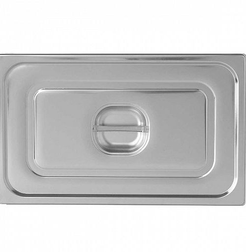 Tapa CUBETA GN1/1 Acero Inox con Asa /Medidas 53x32.5cm