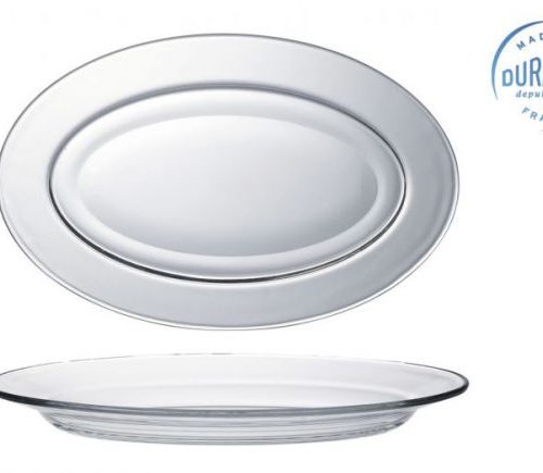 Pack 18 Fuentes OVAL TRANSP. 31cm LYS
