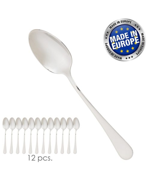 Pack 12 Cucharas Mesa Inox 18/10 Murano 199 mm